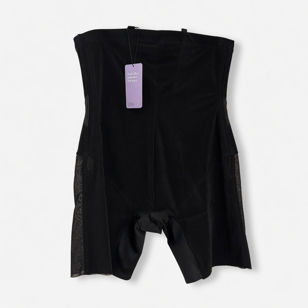 Honeylove SuperPower Short High Waisted Shapewear Onyx Black XL New With Tags